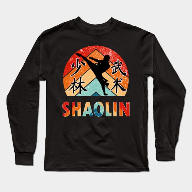 Shaolin Long Sleeve T-Shirt by David Brown